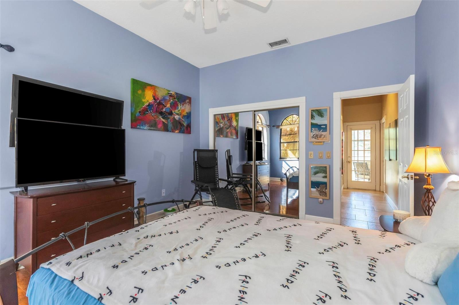 Estate with private hangar in gated airpark community in New Port Richey, FL $1,200,000