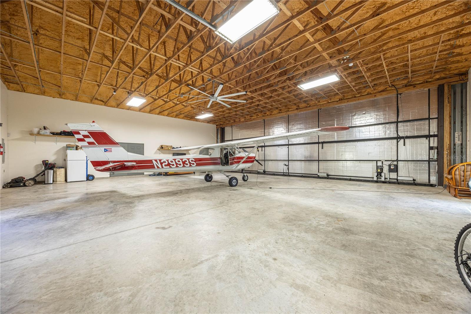 Cannon Creek Airpark Private Hangar For Sale with living quarters $425,000