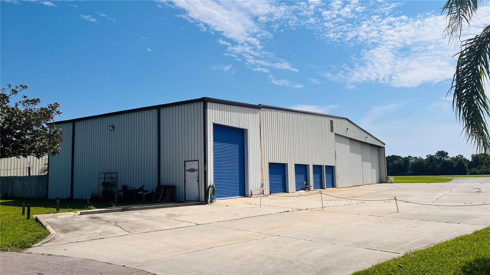 Large Industrial Hangar For Sale at Massey Industrial Airpark - Edgewater, FL